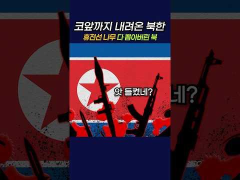 코앞까지 내려온 북한 휴전선 나무 다 뽑아버린 북 #북한 #휴전선 #DMZ #한국전쟁 thumbnail