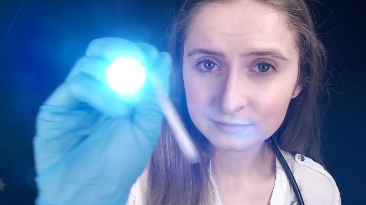 ASMR Cranial Nerve Exam 👩🏼‍⚕️with Dr. Artsy ASMR (whispered)