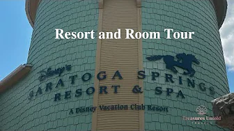 Disney's Saratoga Springs Resort and Room Tour