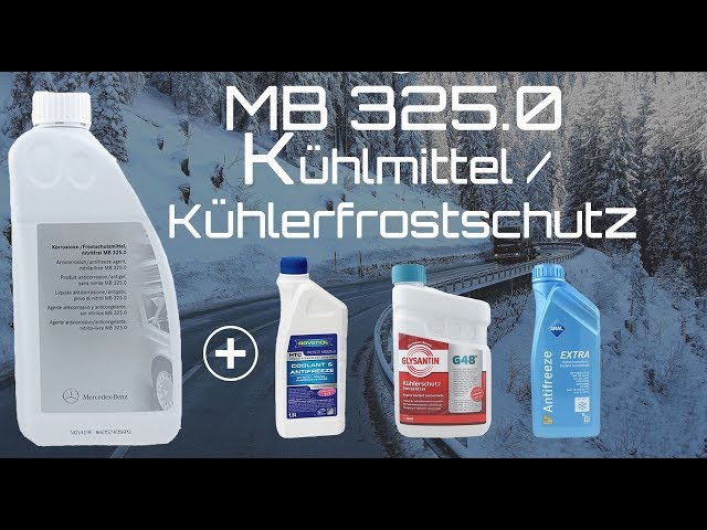 MB 325.0 Coolant / Antifreeze / Anticorrosion & Equivalent 