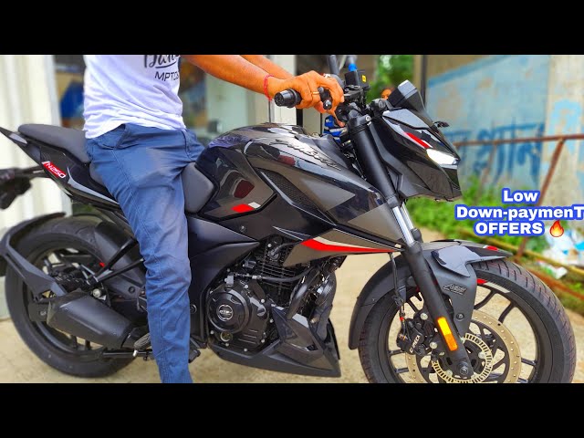 Finally 2022 New Bajaj Pulsar N250 Metallic Black Colour Low Down
