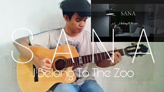 Sana - I Belong to the Zoo(fingerstyle guitar cover) + free tabs chords