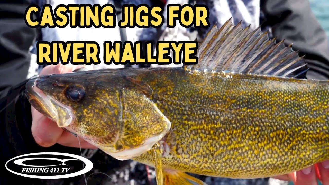 Casting Jigs for River Walleye 