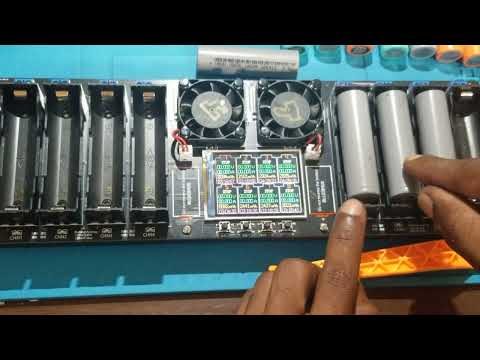 18650 Battery capacity and Resistance 8 channel  Automatic charging and discharging module