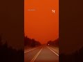 Toronto skies turn orange due to wildfire smoke