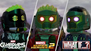 Star Lord From Every Lego Marvel Video Games W / Mods