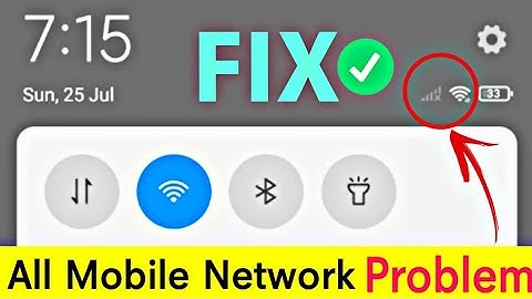 Mobile Network Problem Solved 100% Working Method For All Mobile And Sim || NETWORK PROBLEM SOLUTION