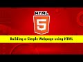 HTML Webpage Tutorial for Absolute Beginners | Build from Scratch | CSLearn