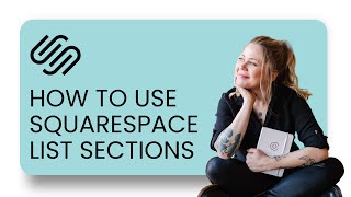 Squarespace List Section Tutorial // Overview of List Sections in Squarespace 7.1