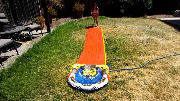 Banzai Drench Blast Attack Water Slide