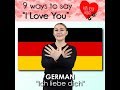 9 ways to say "I Love You" in Sign Language
