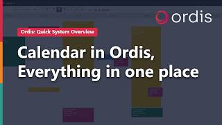 Full Calendar in Ordis, Everything in one place Update