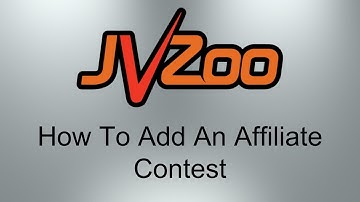 How To Add An Affiliate Contest