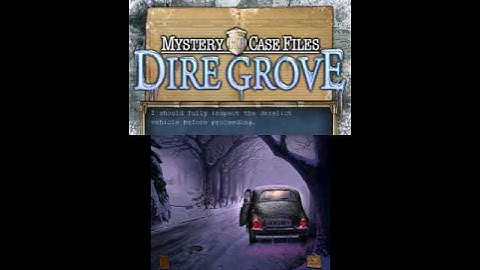 Mystery Case Files Dire Grove Gameplay (Nintendo 3DS)