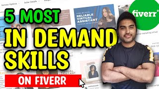 5 Most In Demand Skills on Fiverr | Most Searched Gigs on Fiverr
