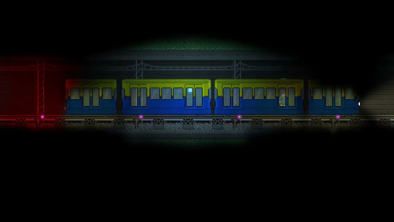 Starbound Rail Train system mod - 2