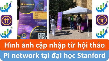 Hình ảnh cập nhập từ hội thảo Pi Network tại đại học Stanford #investtv #pinetwork #picoin #pi