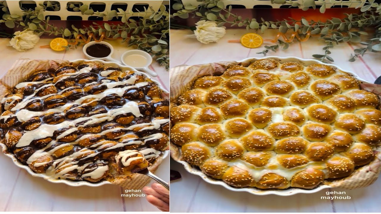 من نص كيلو دقيق وانجح واطري عجينه هنعمل خليه النحل طعمها يجنن وباسهل طريقه👌