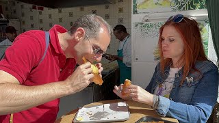 Tunisisian street food tours:Zuzzana ?? & Alessandro ??  تجربة 8 اكلات شارع تونسية?? في جولة واحدة