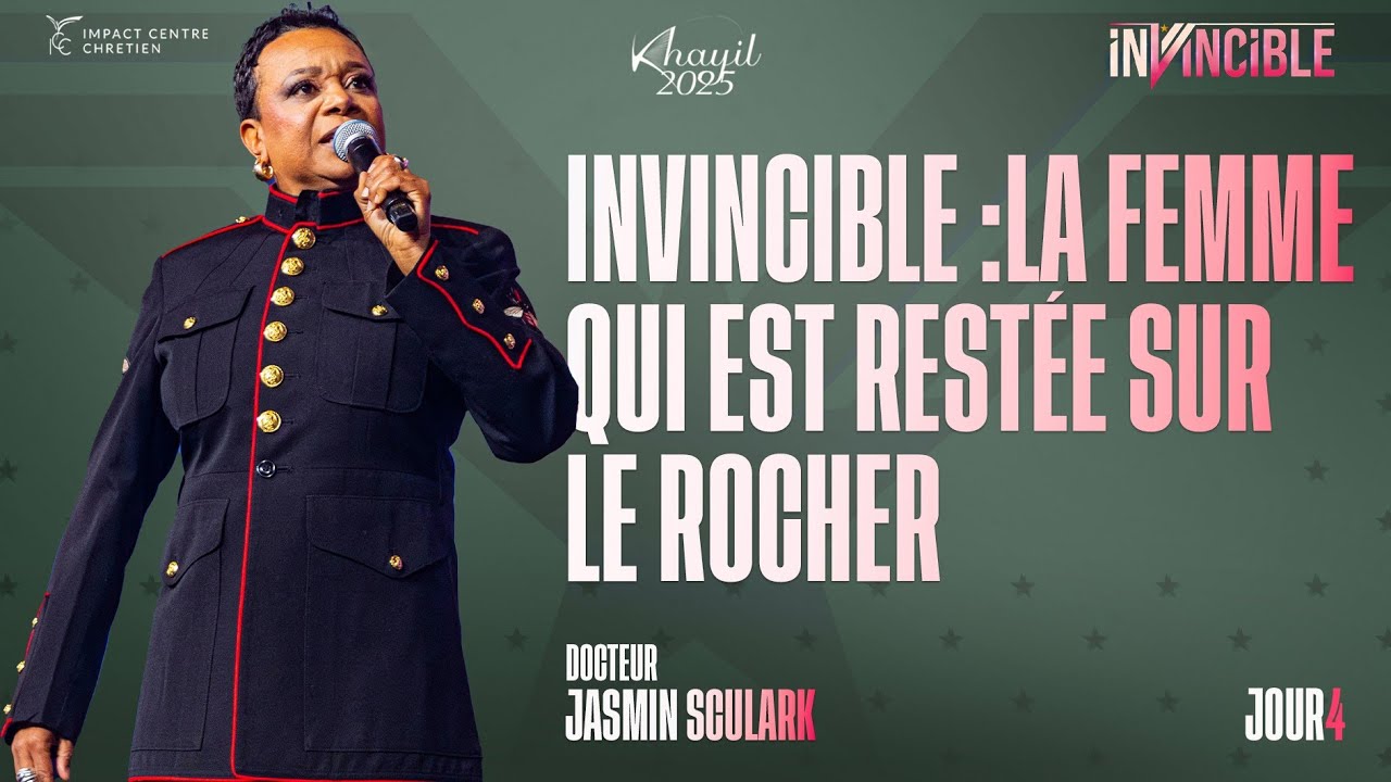 J4 / Invincible : La femme qui est restée sur le rocher - KHAYIL2025 - Dr Jasmin SCULARK