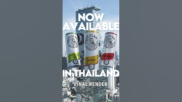 Viewport vs. Render for @whiteclawth #fooh #viralad #cgi #blender #b3d #blender3d #whiteclaw