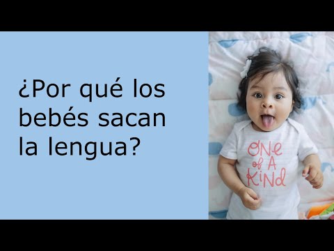 Video: ¿Significa bebé sacando la lengua?