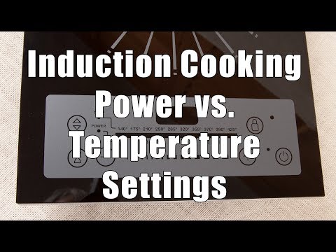 Induction Cooking: Power vs. Temperature Settings (DiTuro Productions)