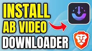 How To Install AB Video Downloader Extension on Brave Browser screenshot 4