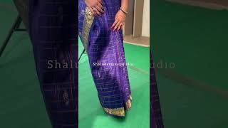 Styling Blouse Design For Vintage Pattu Saree E