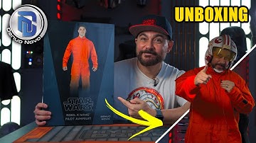 Star Wars X-Wing Jumpsuit Cosplay Costume Unboxing by Denuo Novo!