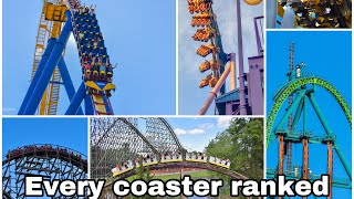 Every Coaster to exist at Six Flags Great Adventure Ranked