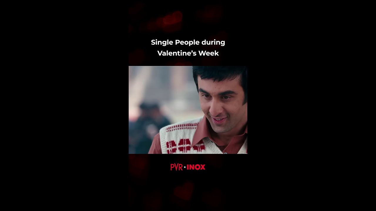 When You’re Single During Valentine’s Week 😎 | Meme | PVR INOX