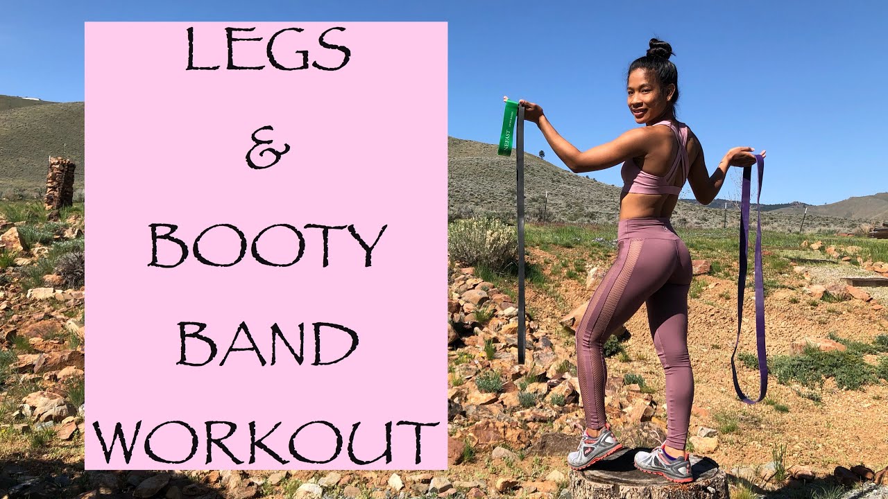 LEGS & BOOTY BAND WORKOUT TONED LEG & BUTT WORKOUT RESISTANCE BAND