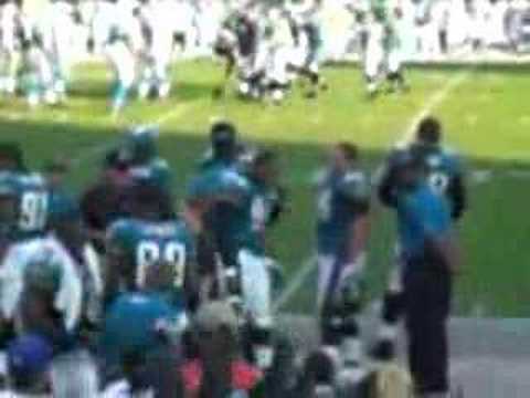 Fred Taylor gets gatorade dumped on him