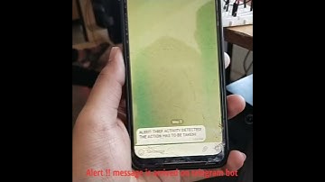 PROJECT 1:smart home security system using telegram bot. #electronics #project #engineering