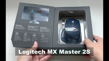 Logitech MX Master 2S Wireless Mouse Unboxing