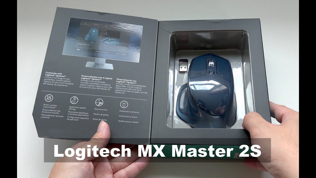 MX Master 2S Wireless Mouse Unboxing - YouTube