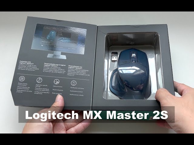 Logitech MX Master 2S Wireless Mouse Unboxing - YouTube