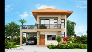 10 Beautiful Two   Story House Plan from Pnoy E Plans