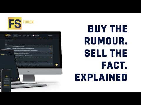 Buy The Rumour, Sell The Fact - Explained