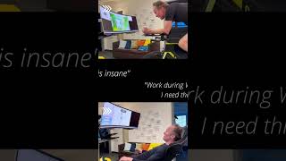 Ever Worked Like This? Introducing NUIA Flow. #work #workout #technology #computer