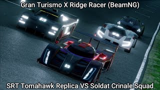 Gran Turismo X Ridge Racer - SRT Tomahawk Replica VS Crinale Squad - BeamNG (2024/03/25)