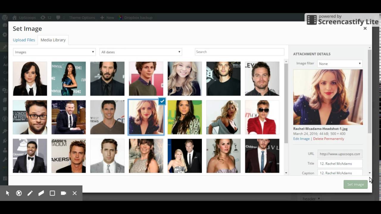 Adding posts via acp - YouTube