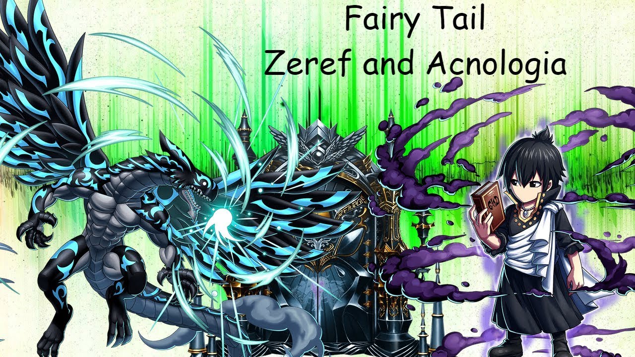 Brave Frontier Fairy Tail Zeref and Acnologia - YouTube