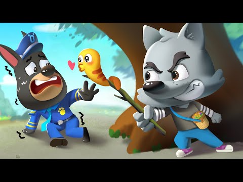 اليرقات شرطة الاطفال كرتون اطفال رسوم متحركة نقيب لابرادور  