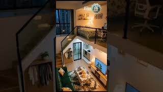 Cozy Modern Loft Apartment with City Views.#viral#youtubeshorts#viralvideo#like#ytshorts#shorts#fyp