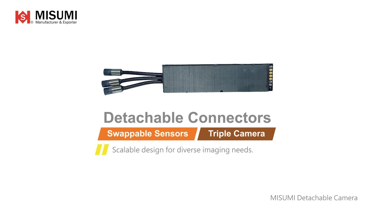 Triple Camera Module Detachable Connector Design | Triple Camera Module & Swappable Sensors ...