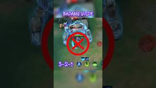 Badang guide #mlbb #ml #shorts #badang #mobilelegends #shorts