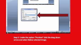 How to add a caption below and image on Microsoft word