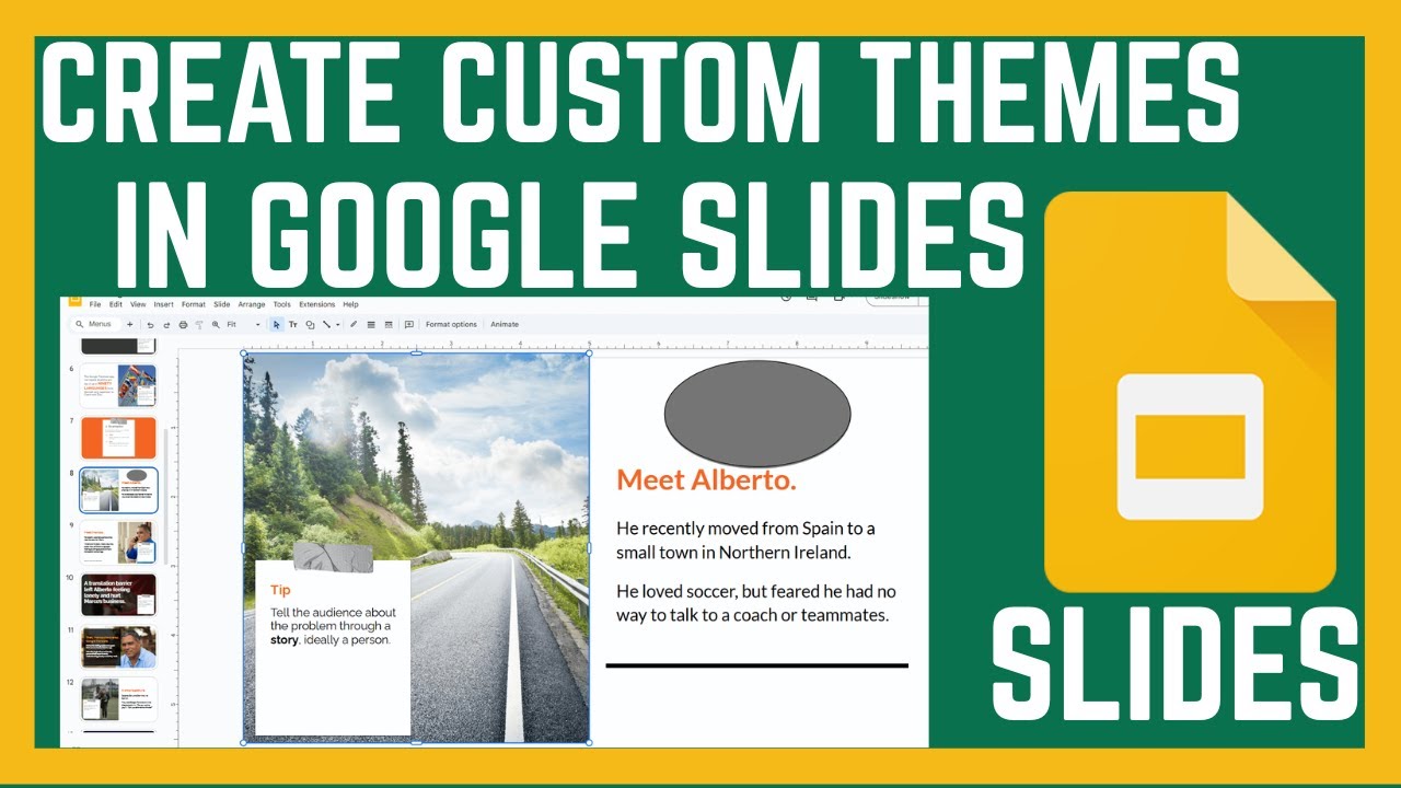 How To Make Or Create Custom Themes In Google Slides